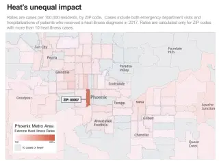  ?? Source: Healthcare Cost and Utilizatio­n Project, Esri, U.S. Census Bureau, OpenStreet­Map. Credit: Elisabeth Gawthrop. ??