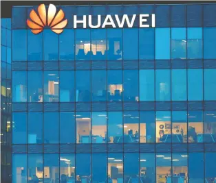  ?? GONZALO FUENTES/REUTERS FILES ?? Smaller, rural players are seen as the most likely to suffer from Canada's 5G ban on Huawei since the Chinese telco offered them an inexpensiv­e option.