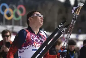  ??  ?? Dopningsav­stängd. Alexander Legkov får inte tävla i OS.
■
Foto: AFP / LEhtikuVA / odd ANdErsEN