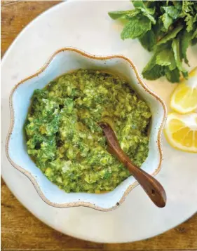  ?? LYNDA BALSLEV-TASTEFOOD ?? Meyer lemon salsa