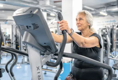  ?? STOCK IMAGE ?? According to a recent Dalhousie University study, adding exercise, particular­ly strength training, plus adequate nutrients including protein reduces frailty in older people.