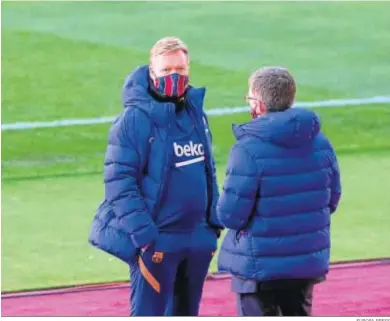  ?? EUROPA PRESS ?? El entrenador del Barcelona Ronald Koeman.