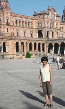  ?? — CHEE SHOK FONG ?? One of the cities Chee visited during her solo travel in Spain was Seville.
