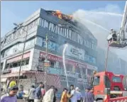  ?? HT ARCHIVE ?? In May this year, 22 students of a coaching centre in Surat were killed after a blaze spread through their institute.