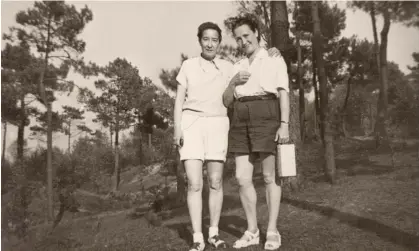  ?? ?? Precious glimpse into LGBTQ+ life … Nadine Hwang and Nelly Mousset Vos in the years they spent together after the second world war.