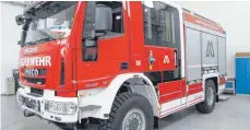  ?? FOTO: GEMEINDE ROT ?? Das ist das neue Fahrzeug für die Feuerwehr in Rot.