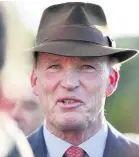  ??  ?? ■ Trainer John Gosden