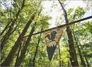  ?? APRIL GAMIZ/LEHIGH VALLEY MORNING CALL ?? Starting in 2024, Trexler Scout Reservatio­n in Polk Township, Pa. will close all camping activity and be sold to help generate funding to settle nationwide sexual abuse claims against the Boy Scouts of America.