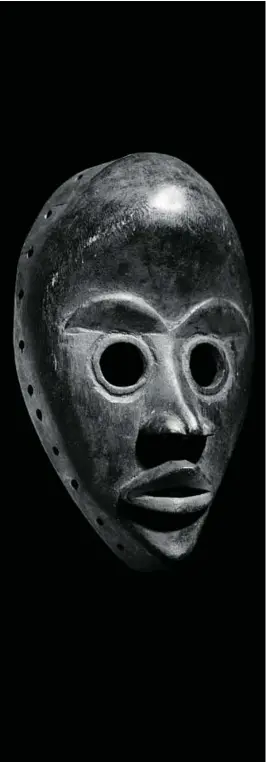  ?? FUND. MARTÍN CHIRINO ?? Pieza titulada «Máscara africana II», de Martín Chirino