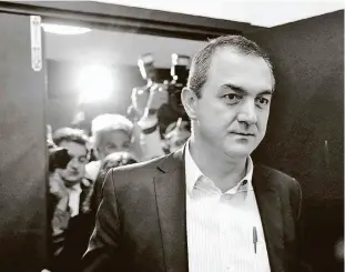  ?? Adriano Machado - 9.nov.18/reuters ?? O empresário Joesley Batista, da JBS, dona da marca Friboi, é investigad­o em operação sobre esquema de propina no Ministério da Agricultur­a e estava preso