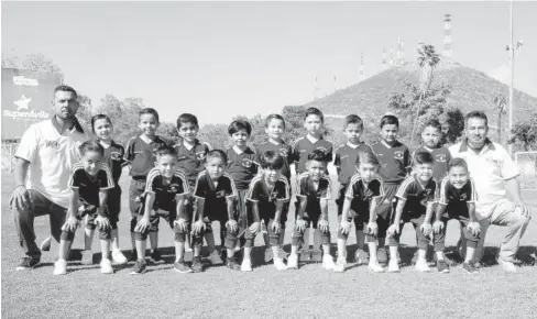  ?? ROBERTO ROJAS ?? >El selectivo de Ahome se encuentra listo para competir en el Campeonato Estatal Sub 6 de Mazatlán.