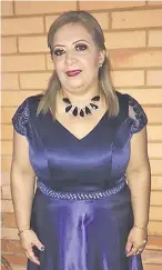  ??  ?? La señora Mirian Celeste Cabriza, de 51 años, será recordada siempre por ser una mujer luchadora y afectiva.