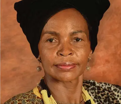  ??  ?? Maite Nkoana-Mashabane, Minister of Women