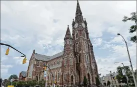  ?? ERIE TIMES-NEWS ?? This is St. Peter Cathedral in Erie, Pa., the home parish for the Catholic Diocese of Erie. In mid-March, the diocese closed its churches as the coronaviru­s spread.