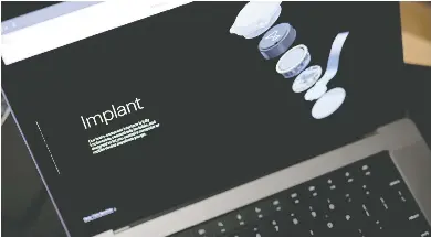  ?? GABBY JONES / BLOOMBERG FILES ?? In September, Neuralink received U.S. approval to fast-track its vision technology and last month, rival Science Corp.
announced a clinical trial showing some restored vision in patients with age-related macular degenerati­on.