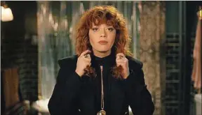  ??  ?? Natasha Lyonne, créatrice, scénariste et actrice de «Poupée russe».