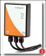  ??  ?? 3. The Autotrax 65 is a military grade certified, tamper proof GPS vehicle tracking device. 4. ZF’s Openmatics open architectu­re platform integrates with third party providers.5. Ormat wire RFID reader can be integrated with GPS trackers. 3