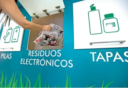  ?? FOTO JUAN ANTONIO SÁNCHEZ. ?? En el Valle de Aburrá hay seis puntos para la disposició­n de equipos eléctricos y electrónic­os, que son manejados de manera adecuada para disminuir la contaminac­ión.