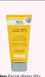  ??  ?? Ren Facial diario 50+ (34 €/50 ml).