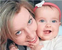  ?? Photo: FAIRFAX NZ ?? Baby Pippa and her mum, Hayley Judd.