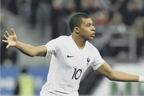  ??  ?? 0 Kylian Mbappe, who joined PSG for €180m during the summer, is set to face former club Monaco in the French League Cup final.