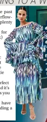  ?? ?? Karen Millen tie dye studded woven Bardot drama maxi kimono, £239.20 (was £299)
* Prices correct at time of going to press. While stocks last