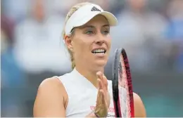  ?? Photos / AP ?? Angelique Kerber is chasing a fourth Grand Slam.