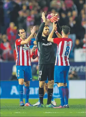  ?? FOTO: AP ?? El equipo colchonero quiere cerrar cuanto antes la crisis