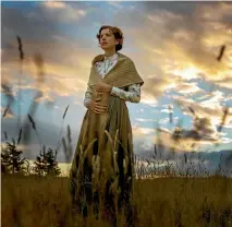  ??  ?? Scottish model Agyness Deyn stars in Sunset Song, which was partly shot in Canterbury.