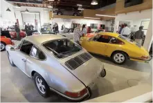  ??  ?? Far right: You can count on Carparc USA to neatly display a variety of classics, mostly 911s and 912s