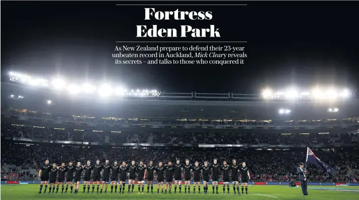 ??  ?? Spiritual home: the mighty All Blacks have remained unbeaten at Eden Park ever since France earned a last-gasp victory there in July 1994