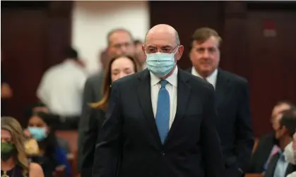  ?? ?? Allen Weisselber­g enters the courtroom in New York City in August 2022. Photograph: Getty Images