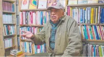  ?? ?? › Sin la venta de libros usados se pierde la oportunida­d de conseguir ediciones raras o especiales, señala Miguel Márquez.