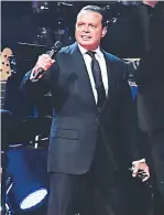  ??  ?? Luis Miguel. Puertorriq­ueño, mexicano, italiano y español son las cuatro raíces del cantante que tiene a México como su cuna principal.