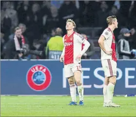  ?? FOTO: GETTY ?? De Jong en el partido de Champions League que jugó ante el Bayern de Munich