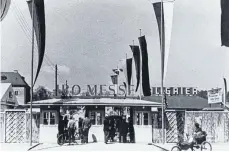  ?? FOTO: MESSE FRIEDRICHS­HAFEN ?? Die Messe in den 50er-Jahren.