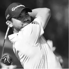  ??  ?? Jason Day hits his tee shot on the 12th hole during the first round of the 2016 Players Championsh­ip golf tournament at TPC Sawgrass in Stadium Course Ponte Vedra Beach in this May 12, 2016 file photo. — USA TODAY Sports