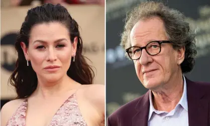 ??  ?? Orange is the New Black star Yael Stone has alleged Geoffrey Rush behaved inappropri­ately toward her during a 2010 theatre production – a claim he denies. Photograph: Getty Images/Alamy