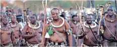  ?? | SHIRAAZ MOHAMED EPA ?? KING Mswati has again hurled insults at his subjects, detractors say.
“Given that the king’s government has a track record of committing crimes and blaming them on foreign mercenarie­s, concerned observers should investigat­e this matter thoroughly as it smacks of an attempt by the king to