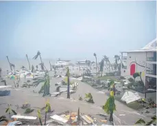  ??  ?? Verwüstung in Marigot auf Saint-Martin: „Irma“ist einer der extremsten Stürme aller Zeiten.