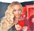 ?? ?? A Verizon ad starring Beyoncé aired during the recent Super Bowl NFL game