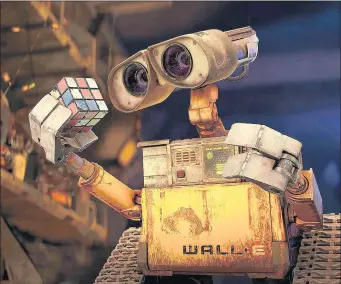  ?? DISNEY-PIXAR ?? The author envisions a country that will eventually embody the gluttonous characters in the 2008 computer-animated film “WALL-E,” which mocks several aspects of the American lifestyle, including obesity and slothfulne­ss.