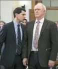  ?? Scott Everett White/Warner Bros. ?? Nicholas D’Agosto as Josh and John Lithgow as Larry in the funny “Trial & Error.”