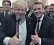  ??  ?? Boris Johnson and Mr Macron during the summit. The French president was enthusiast­ic about the bridge proposal