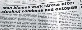  ??  ?? That would be stressful. (Via Bad Newspaper)