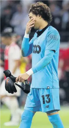  ?? AGENCIAS ?? &gt; Ochoa queda fuera de la Europa League.