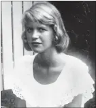  ??  ?? MENTAL ILLNESS: Sylvia Plath