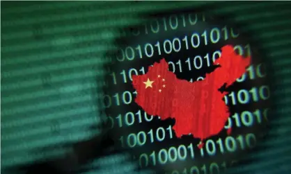  ?? Photograph: Edgar Su/Reuters ?? The Australian government says Beijing has ‘undermined internatio­nal stability and security by opening the door to a range of other actors including cybercrimi­nals’.