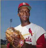  ?? THE ASSOCIATED PRESS FILE PHOTO ?? Curt Flood, an Oakland native, refused to report to Philadelph­ia after he was traded from St. Louis.