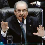  ?? Pedro Ladeira - 16.abr.2016/Folhapress ?? 3 Cunha preside sessão que autorizou a abertura do impeachmen­t de Dilma 3